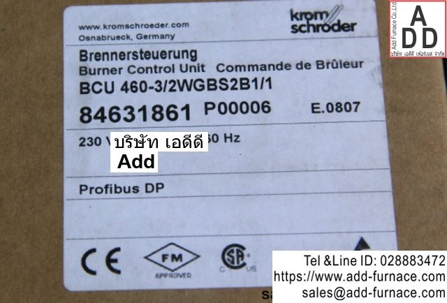 BCU460-3/2WGBS2B1/1 kromschroder